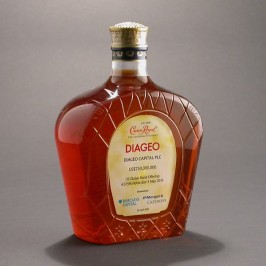 Replica liquor bottle of miniature diagio gift whiskey bottle trophy 