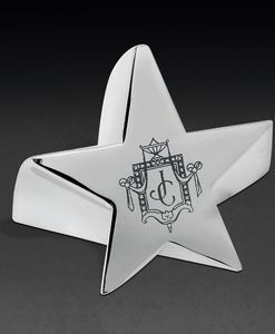 Slanted Front, Flat Bottom, Paperweight, 5 Point, Recognition, Achievement, Appreciation
