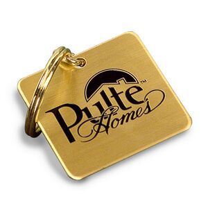 1/16" Thick, Rectangle, Brass, Bronze, Split, Loop, Raised Copy, Recessed Copy, Accomplishment, Achievement, Service, Safety, Recognition, Key Tag, Etch, Etched, Colorfill, Colorfilled