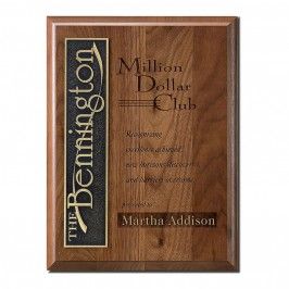 custom laser, combo plaques, with etched plate