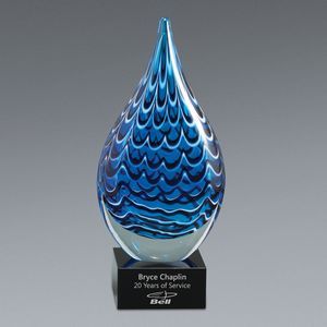 Art Glass, Crystal, Tear Drop, Awards, Recognition