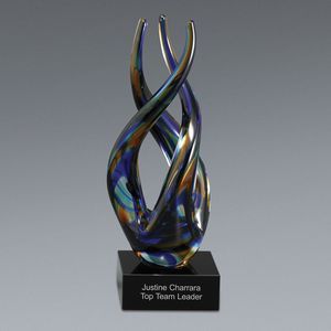 Crystal, Art, Glass, Award, Recognition