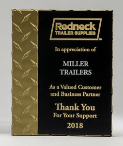 Award Collection, Plaques, Auto, Recognition, Diamond Plate, Construction, Rugged, Truck, Transportation, Semi, Trucking, Hauler, Industrial, Textured/Accent