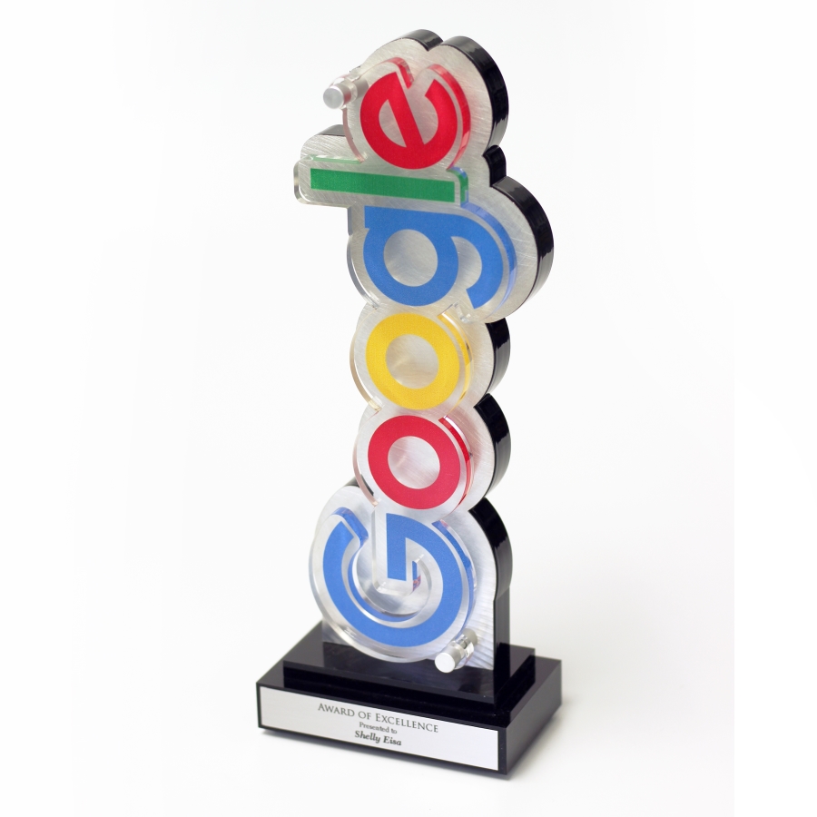 Custom Shaped Google Award